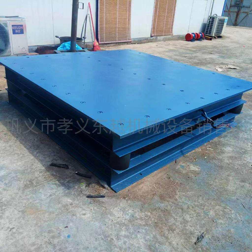 东越生产混凝土振动台电动方形振实台三维震动台建筑用振动平台