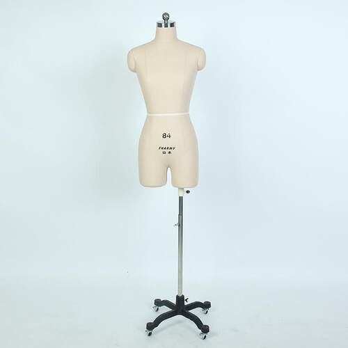 女分腿国标立体裁剪女半身人台服装打板设计模特道具可插针