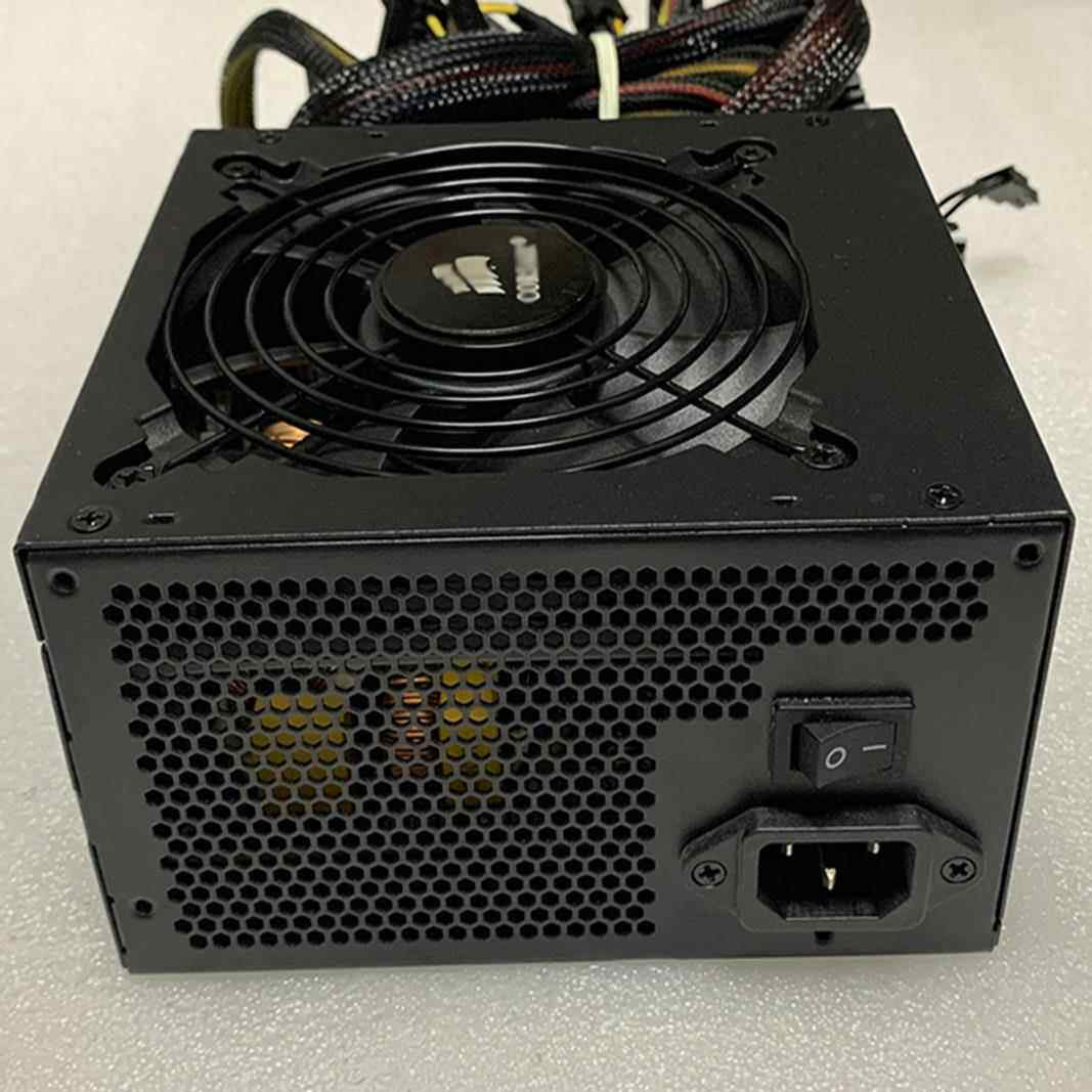原装库存海盗船CX600电源额定功率600W  CX500电源80plus铜牌静音