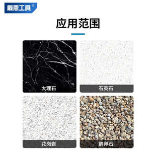钎焊平磨头2寸石材瓷砖修边打磨片大理石英石角磨机接缝抛光神器