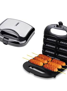 家用早餐机香肠烤肠机 热狗机三明治机电饼铛 hotdog machine