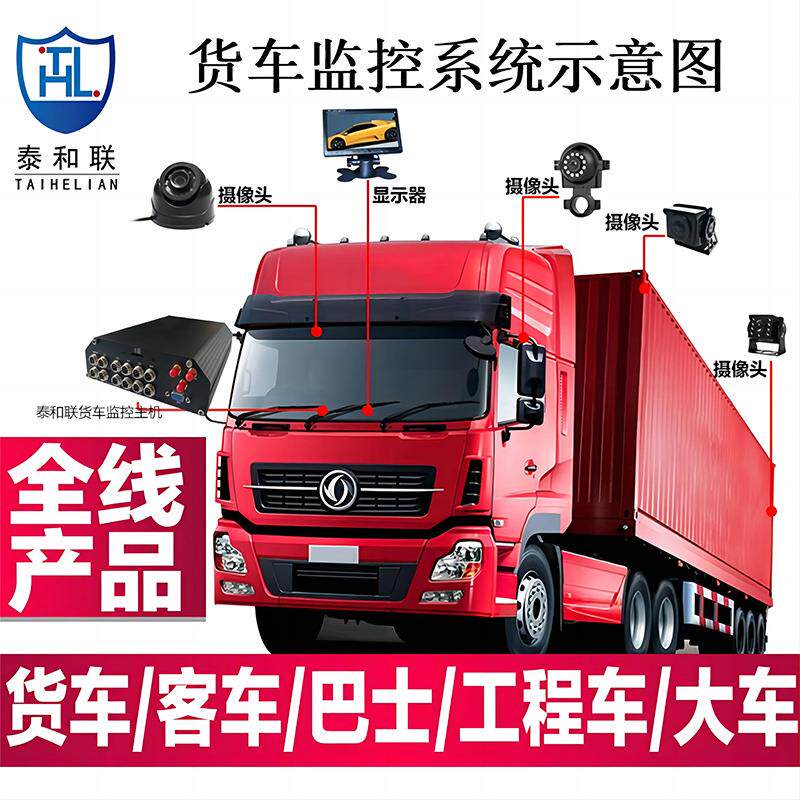 货车四路远程监控 DS-7808N-R2/8P DS-7804N-R2/4P DS-7800N-R2