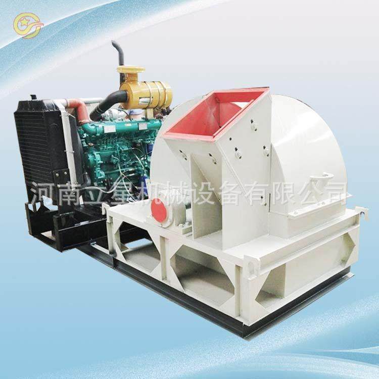 立RQL星移动式盘式片机果树木削树破碎香菇机料玉米秸杆粉碎皮机