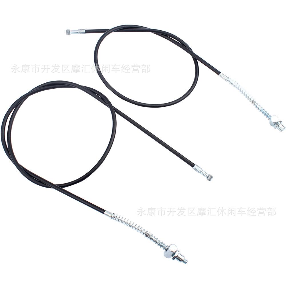 适用YAMAHA PW50 Y-Zinger 50 PY50 1981-2009前后刹车线鼓刹拉线