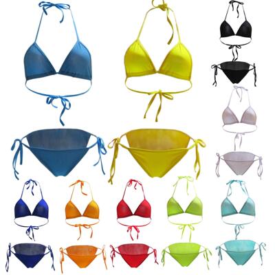 Swimsuit Bikini Sexy 13 Color Candy Color Classic bikini Str