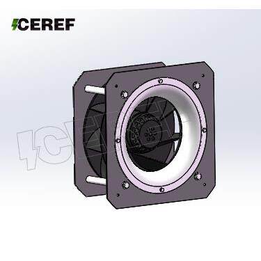 CEREF220支架离心风机交流风扇散热风扇机柜排风扇图片