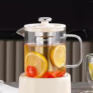 高硼硅0.6L玻璃壶迷你养生壶可加热办公室小型养生杯山本壶配件