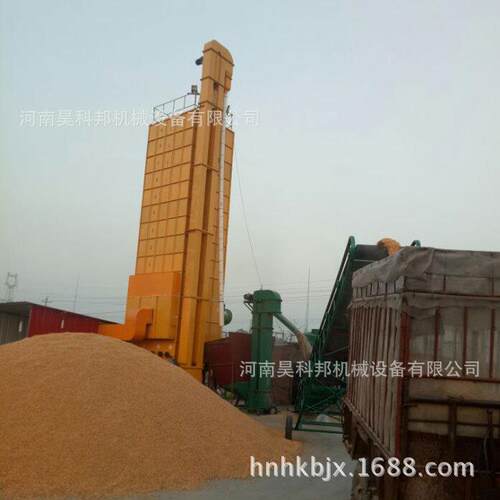 续式稻谷玉米烘干机热风循环稻谷玉米烘机颗干粒完5H-KB整破碎连