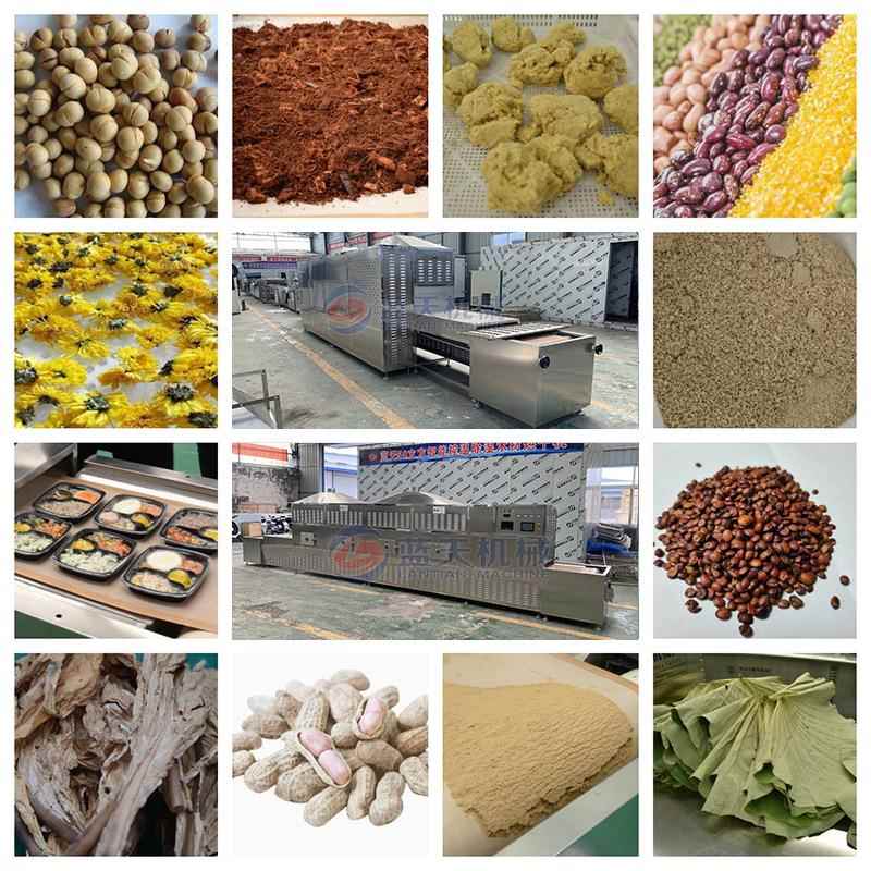 微波豆腐干烘干机隧道豆干杀菌设备 低要熟化 干燥机不需式热传导