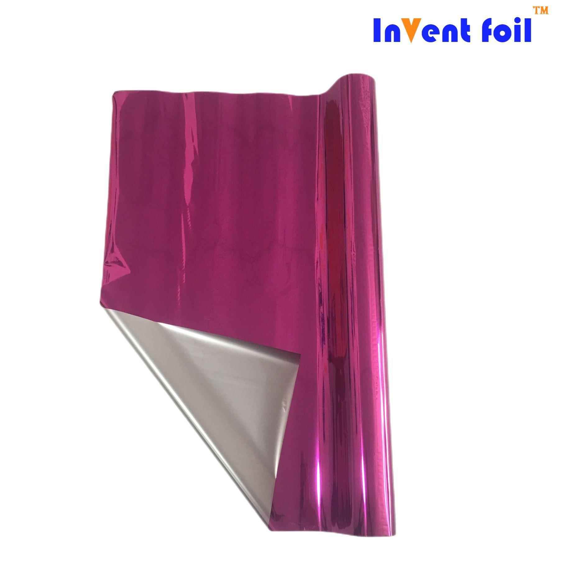 730电NVE价NTFOL玫红烫金膜纸塑通用性比高颜色齐全化铝烫金纸