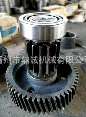 厂家直供 皮带机配件 JS40减速机三轴总成 SD80减速机50齿
