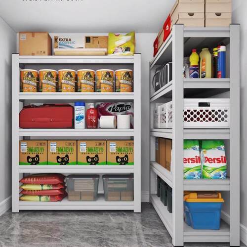 Thickened storage rack, kitchen floor standing storage rack