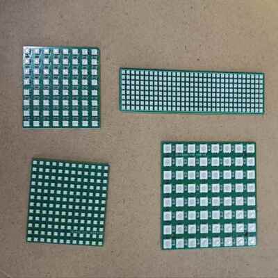 WS2812灯板合集，LED灯板合集，控制板合集，欢迎各位选购！