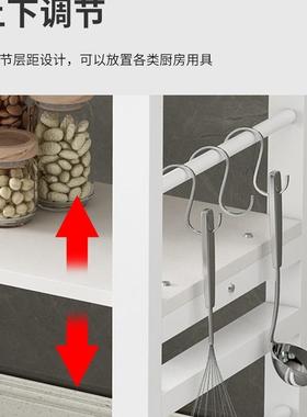 厨房置架家长台窄桌子切菜台微波炉置F967M8MH用地式收纳架物操作