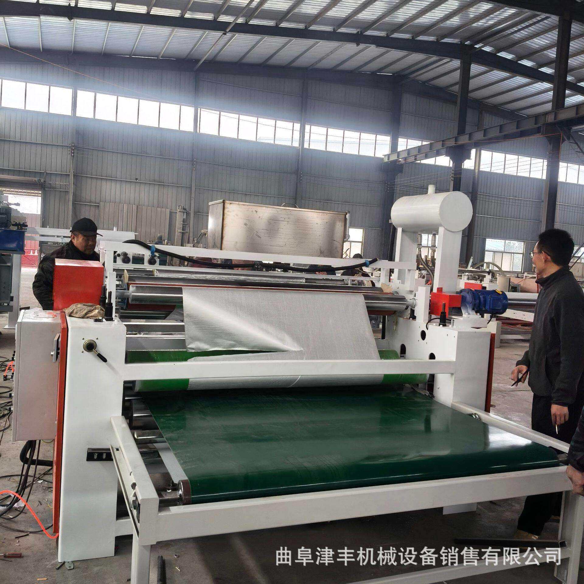 气凝胶毡铝箔EPS泡沫板覆膜机 硅酸铝纤维保温棉玻纤铝箔布贴合机