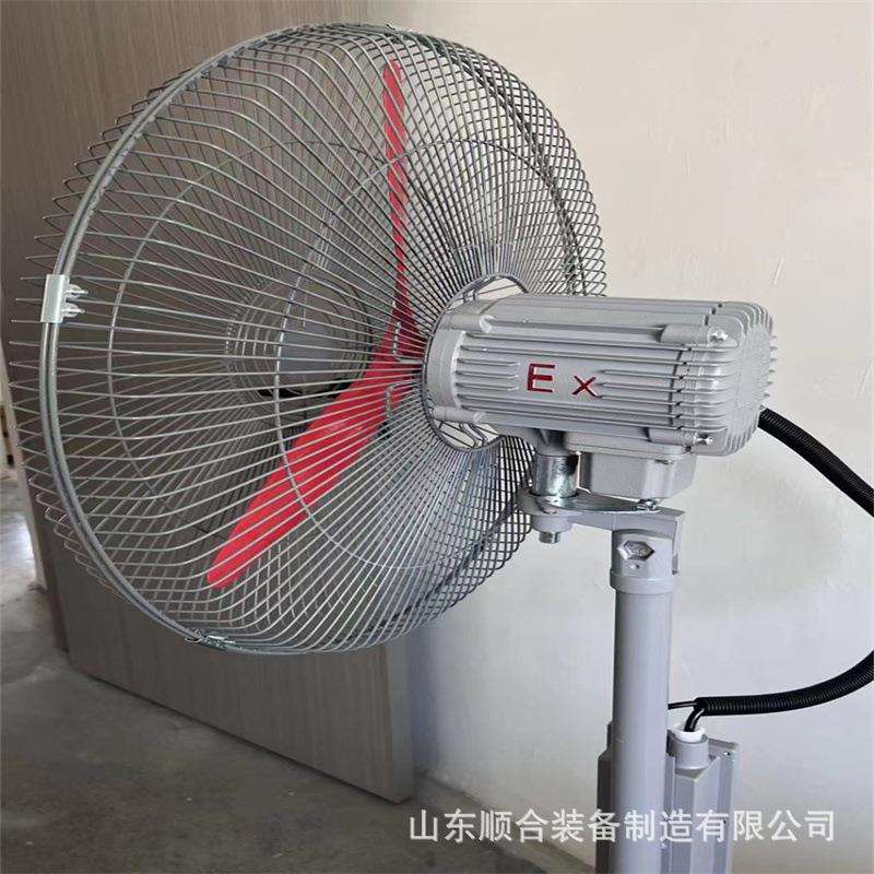 220V防爆摇头扇工业落地式电风扇厂家直供壁式防爆摇头扇
