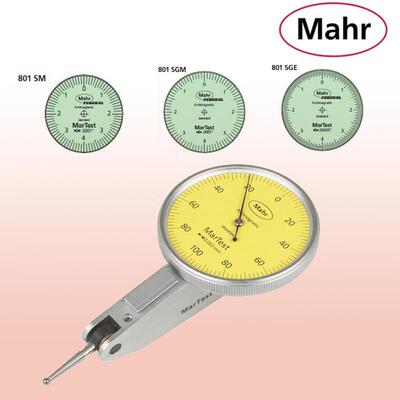 马尔mahr杠杆千分表800SGE 0.001mm高精度杠杆表0-0.14进口千分表