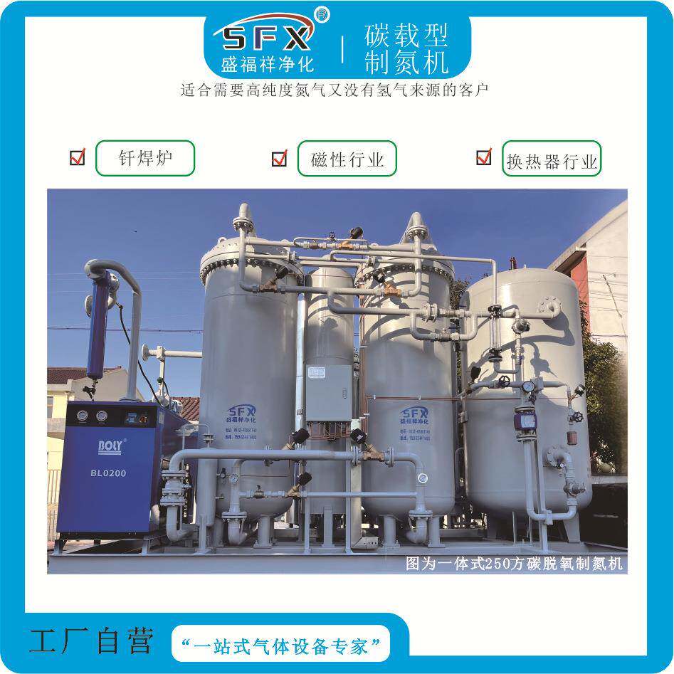 碳载型制氮机空气分离制氮系统炉子厂家氮气系统PSA制氮机