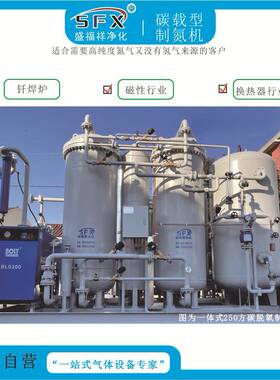碳载型制氮机空气分离制氮系统炉子厂家氮气系统PSA制氮机
