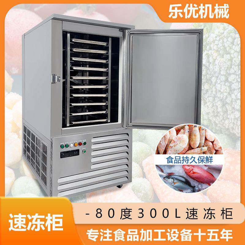 O宫保鸡丁鸡肉快速冷冻柜不锈钢水饺速冻柜快餐店酒店低温速冻机