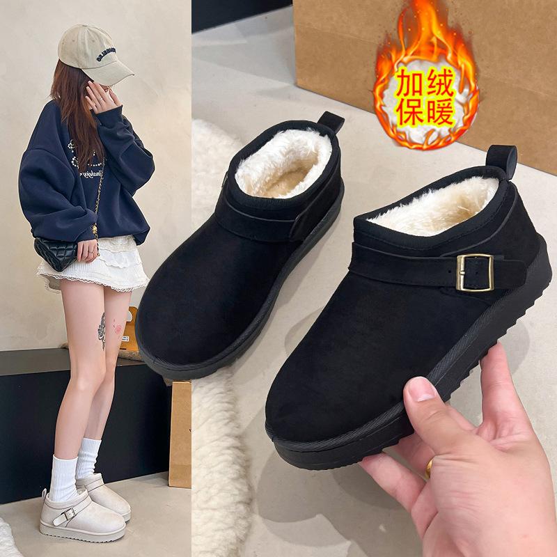 雪地靴鞋子保暖棉鞋-时尚雪地靴