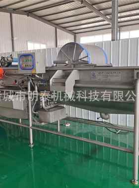 切230510-1割菜涡流清洗 央厨房净菜工流机水线 加土豆丝全自动洗