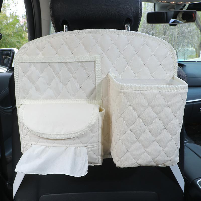 垃圾桶二合一汽车椅背收纳座椅盒