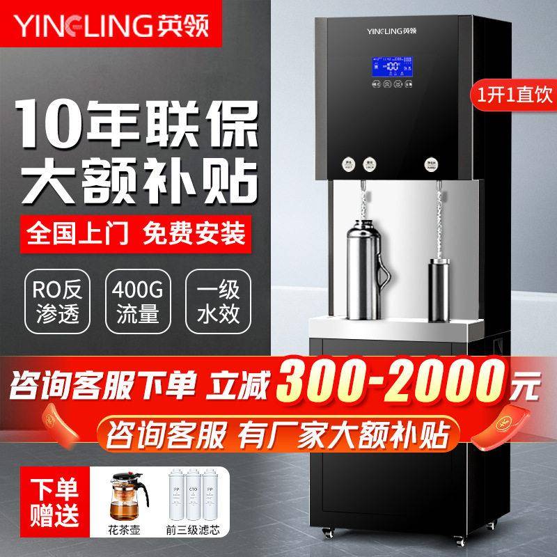净水器商用RO反渗透过滤直饮水机加热一体大型工厂学校公室