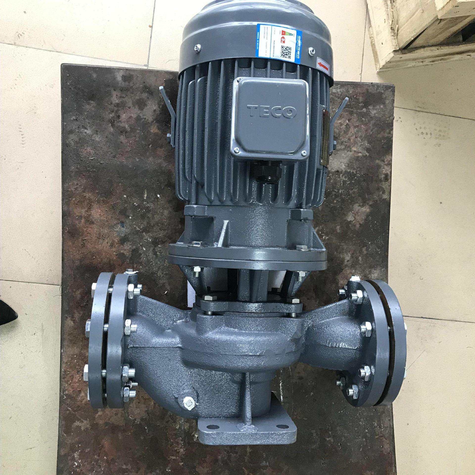 东元立式水泵TEGH112M1-2 5HP 3.7KW 2P 口径3寸 铸铁材质