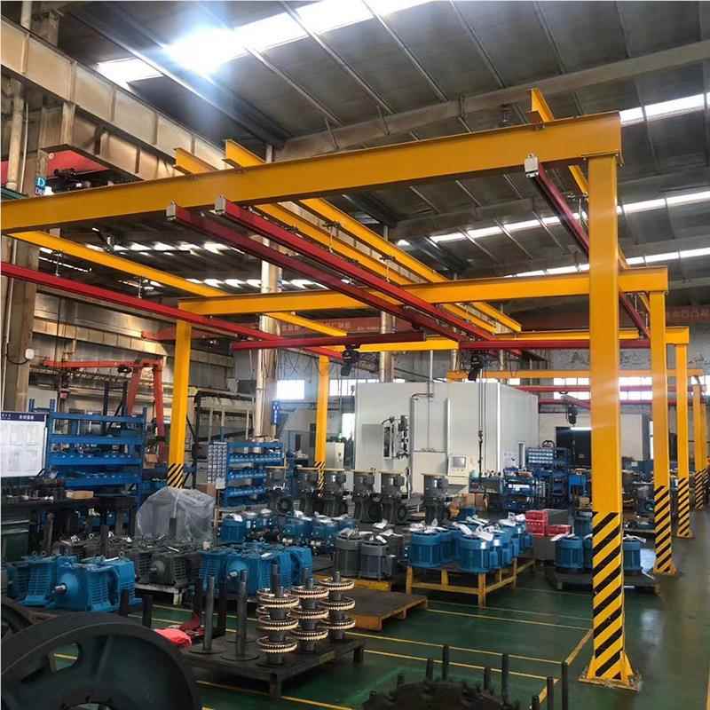 工业车k间起柔性吊轨道KBK起重机YJC2吨型吨轻组合式kb柔性重机