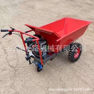 柴油动力1走式 推车车农用运输自肥料掀斗73动00035力果园爬坡工程