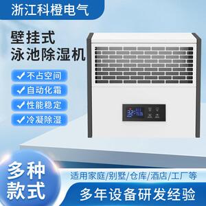壁挂式泳池除湿机工业热泵控制器空气净化机排风除湿机节能