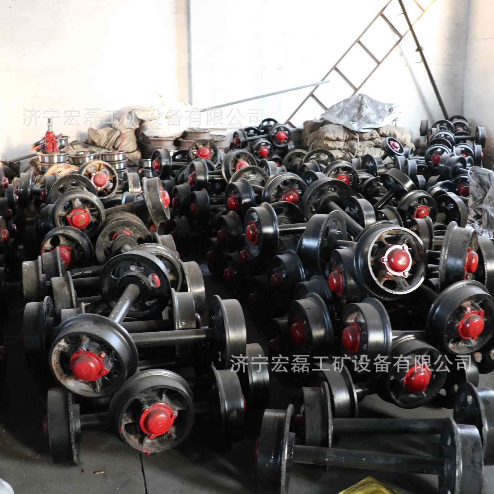 无品牌/山矿用轮对耐巷道轨煤石输送西矿车轮抗压磨单轮铸钢道轮