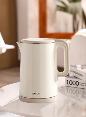 邻鹿电热水壶家用烧水壶保温一体不锈钢自动断电热水壶LRW5818