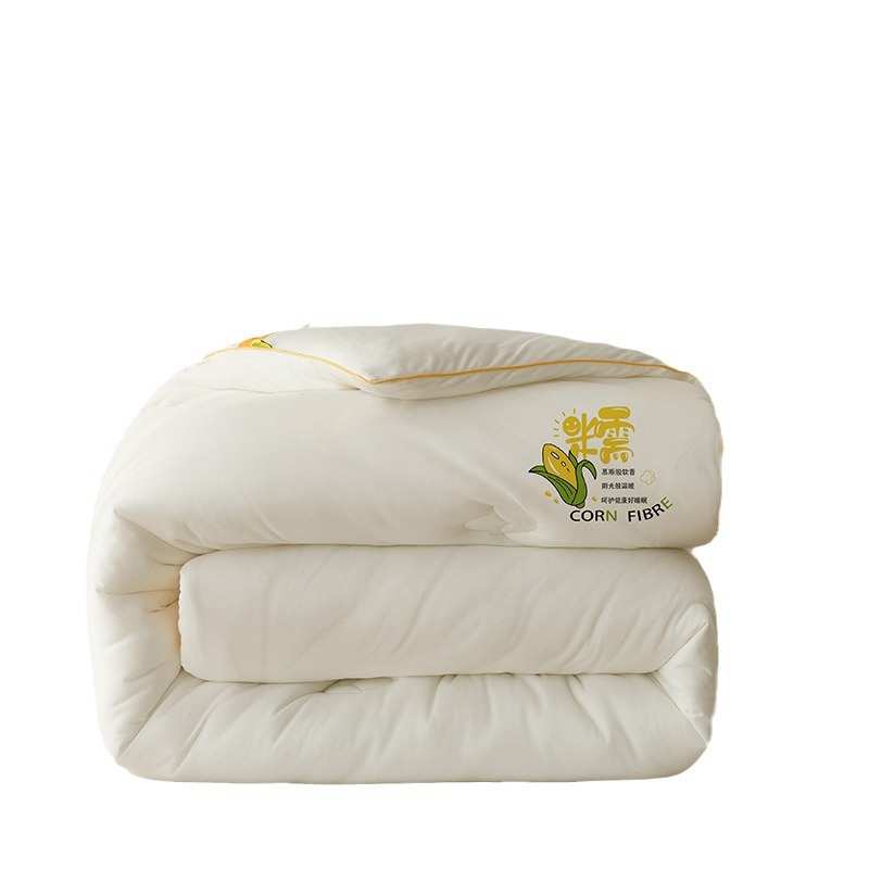 春秋被纤维被单芯被双人被夏凉玉米学生宿舍被棉被四季夏空调