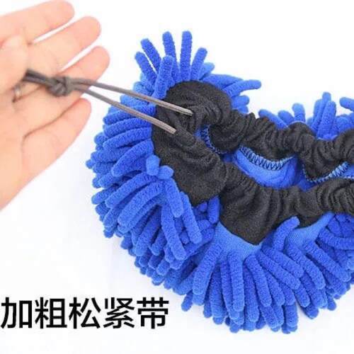 尼尔纤维拖把替换松紧强力扫把头