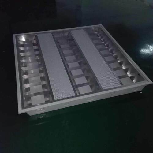 嵌入式机房应急格栅灯三管600*600网格格栅灯具t5办公室格栅灯盘