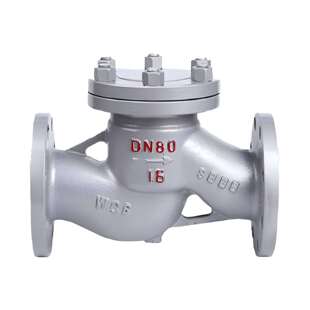 H41H升降式钢制止回阀304/316法兰不锈钢对夹式单向止回阀