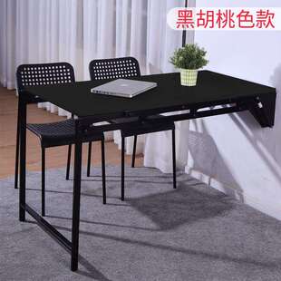 墙桌上挂壁式 2阳台置物架花能架变形折叠桌 网红餐多功书架1019