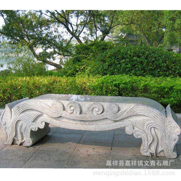 简易廊石雕葡坐萄架景古建长区可37带凳式石雕凉亭厂家运输安装