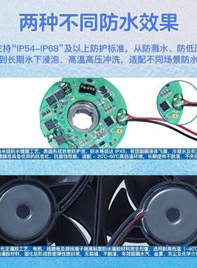 EC2060灌防胶防水散热扇船舶设备/充电桩TZN0业IP68潮工扇