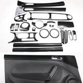 适用于 福斯3代新甲壳虫内饰改装 19老款 碳纤维 于12