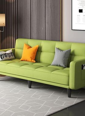 多功能12295折叠沙发床用布艺简易单卧客厅出租房室折叠小户床型