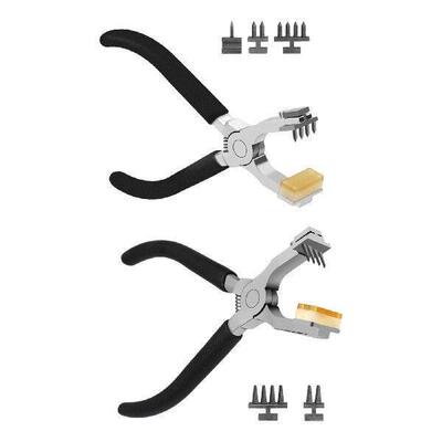 Leather Hole Punch Tool Portable Hand Pliers for Clothes