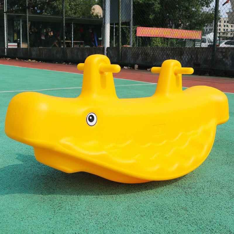 幼儿园双人摇马户外体育活动拓展器材平衡跷跷板摇摇马小孩子玩具