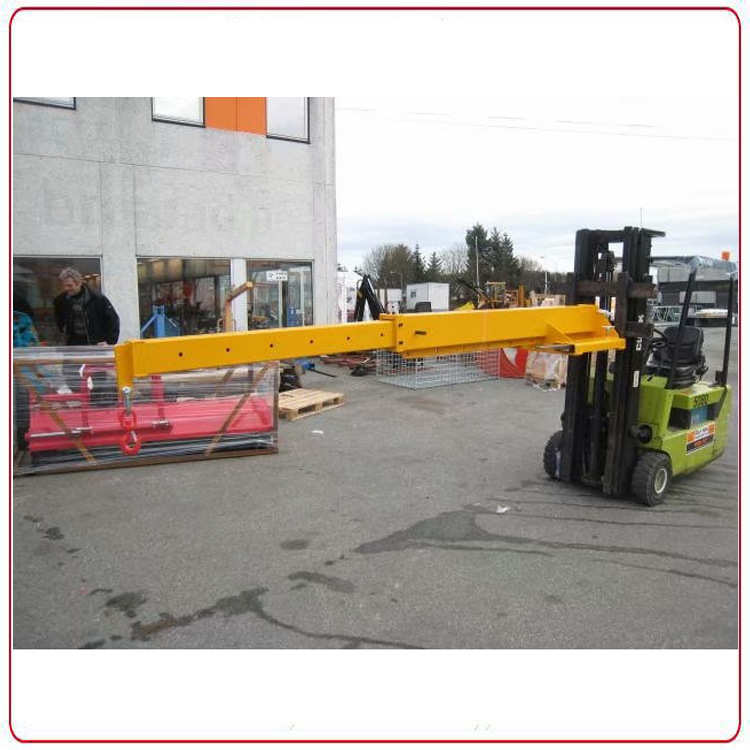 水平schmeid可调起重伸缩式吊货叉 伸缩臂tlb03盾施 吊臂用叉车