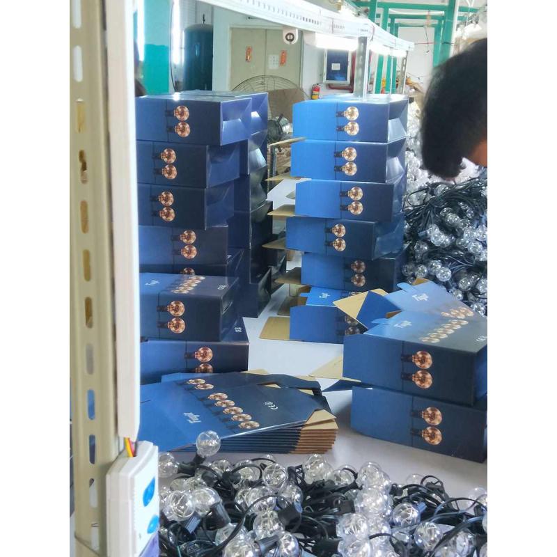 E12G40铜线灯泡30头间距25cm3v低压仿真电商爆款