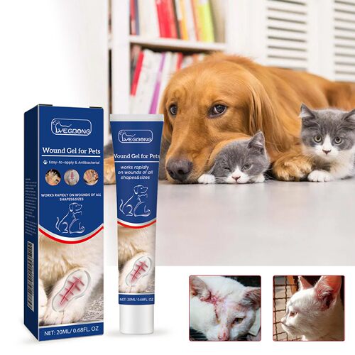Yegbong Pet Wound Care Gel - Skin Repair and Waterproof Woun