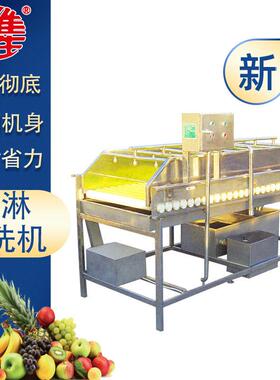 全自动果蔬喷淋式清洗机根茎类蔬菜清洗机土豆山豆清洗机