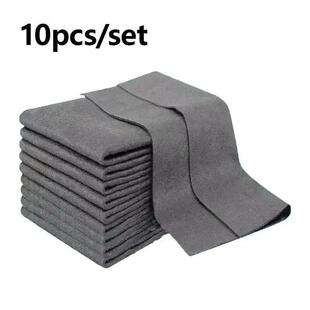 10pcs/set Thickened Magic Cleaning Cloth No Trace No Waterma